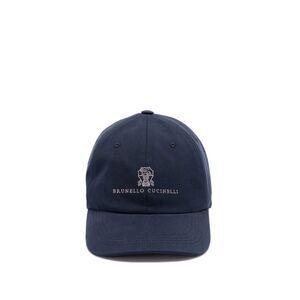 Brunello Cucinelli Men Baseball Cap With Embroidery